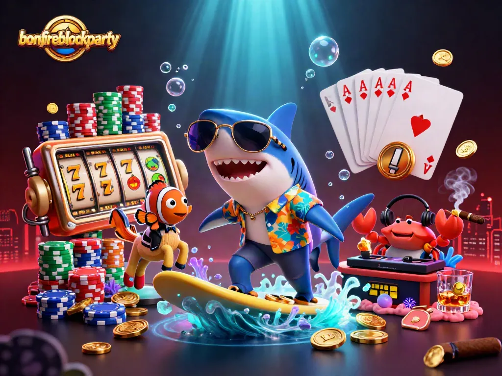 Spin the slots and win big with bonfireblockparty's vibrant gaming adventure